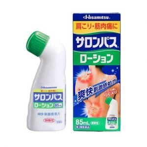 Chai lăn xoa bóp Salonpas Hisamitsu Nhật Bản 85ml