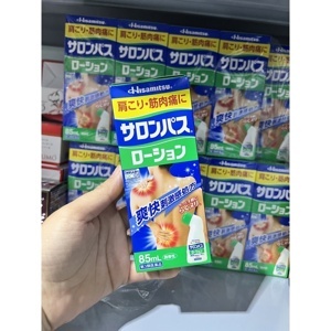 Chai lăn xoa bóp Salonpas Hisamitsu Nhật Bản 85ml