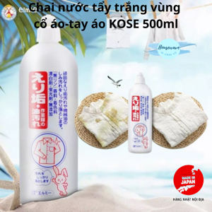 Chai nước tẩy trắng vùng cổ tay áo KOSE 500ml