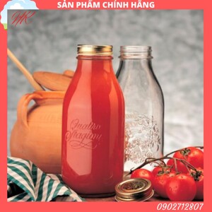 Chai thủy tinh nắp vặn Quattro 1000ml