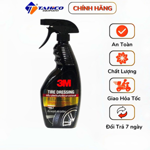 Chai xịt chăm sóc lốp phục hồi cao su 3M Tire Restorer PN39042 473ml