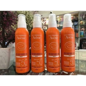 Xịt chống nắng Avène Very High Protection Spray Very Water Resistant 50+ - 200 ml