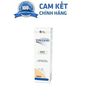 Chai xịt ghẻ towders spray 150ml permethrin 5%