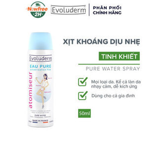 Chai xịt khoáng Evoluderm Pháp 400ml