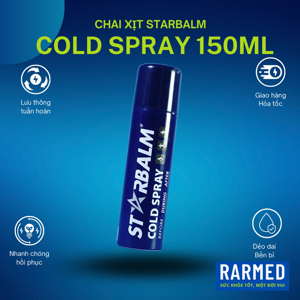 Chai Xịt Lạnh Starbalm Cold Spray 150ml