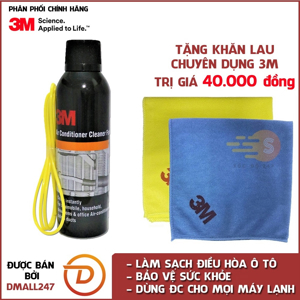 Chai xịt vệ sinh hệ thống điều hòa ô tô 3M 3M-ACC