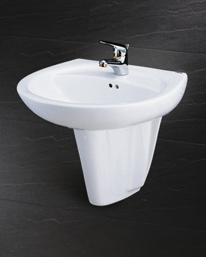 Chân chậu lavabo dài Caesar P2436