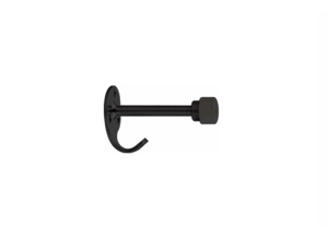 Chặn cửa gắn tường đen mờ Hafele 938.10.403