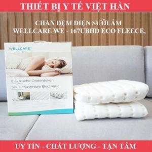 Chăn điện sưởi ấm Wellcare WE-167UBHD Eco Fleece