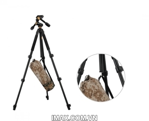 Chân máy ảnh Beike Professional Tripod Q-470