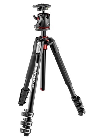 Chân máy ảnh Manfrotto 190 ALU 4-S Kit Ball Head Q2