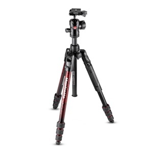 Chân Máy Ảnh Manfrotto Befree Adv ALU Twt Red Kit Ball Head