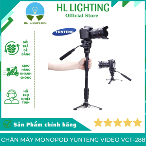 Chân máy ảnh Monopod Yunteng VCT-288 - Chân đơn