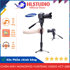 Chân máy ảnh Monopod Yunteng VCT-288 - Chân đơn