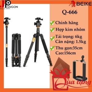 Chân máy ảnh Tripod Beike Q-666 (Q666)