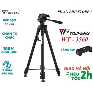 Chân máy ảnh Weifeng WT-3540