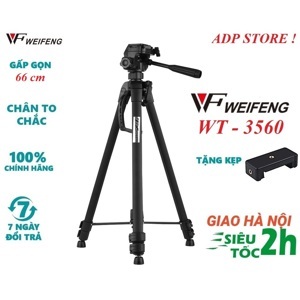 Chân máy ảnh Weifeng WT-3540