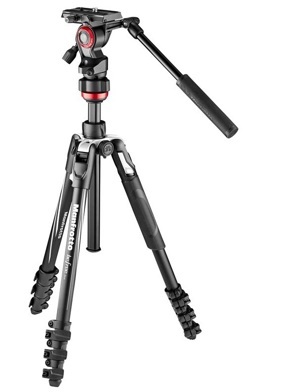 Chân máy quay Manfrotto Befree Adv Live ALU 2W