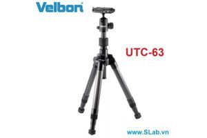 Chân máy Velbon UTC-63 và BallHead Velbon QHD-G6AS