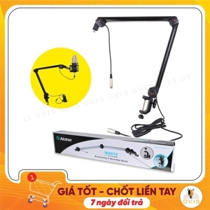 Chân micro kẹp bàn Alctron MA614