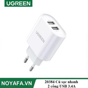 Chân sạc Dausen Dual Port USB Charger Kit 3.4A (EU) TR-RG523EU