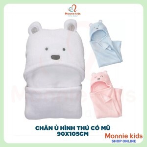 Chăn ủ Mom's Care 2 lớp có mũ