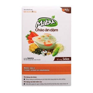 Cháo ăn dặm Mabu hạt vỡ 400g