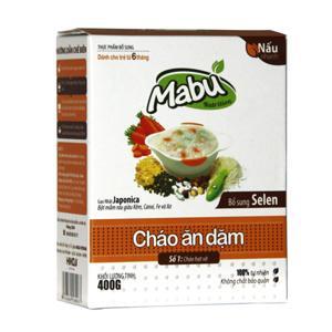 Cháo ăn dặm Mabu hạt vỡ 400g