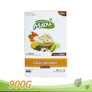 Cháo ăn dặm Mabu hạt vỡ 900gr