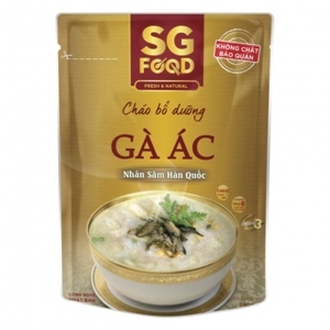 Cháo bổ dưỡng gà ác nhân sâm SG Food 240g