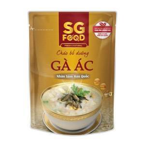 Cháo bổ dưỡng gà ác nhân sâm SG Food 240g