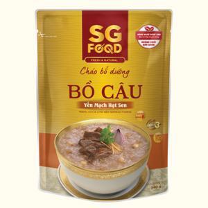 Cháo bổ dưỡng Sài Gòn Food bồ câu yến mạch hạt sen 240g