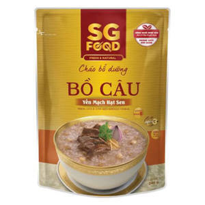 Cháo bổ dưỡng Sài Gòn Food bồ câu yến mạch hạt sen 240g