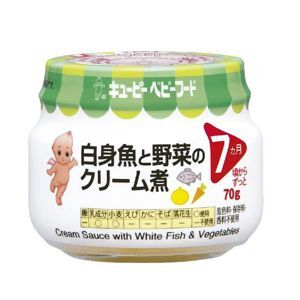 Cháo cá tuyết và rau củ Kewpie 7th 70g