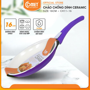 Chảo ceramic chống dính Comet CH11-16 - 16cm