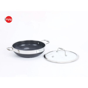 Chảo chiên inox Blackcube iMat - 28cm