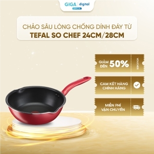 Chảo chiên lòng sâu Tefal So Chef 28cm G1358696