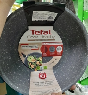 Chảo chiên sâu lòng Tefal Cook Healthy 24cm