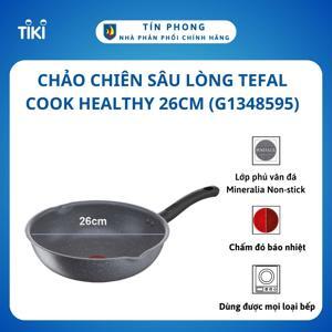 Chảo chiên sâu lòng Tefal Cook Healthy 26cm G1348595