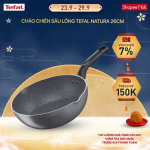 Chảo chiên sâu lòng Tefal Natura 26cm B2266595