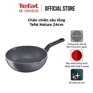 Chảo chiên sâu lòng Tefal Natura 24cm B2266495
