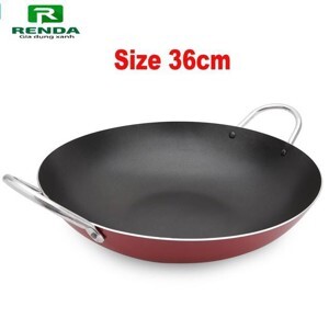 Chảo chống dính 2 quai sâu lòng Kyofa - 36cm