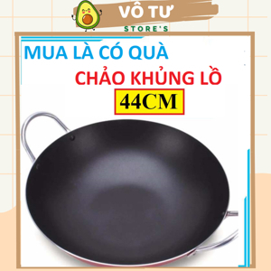 Chảo chống dính 2 quai sâu lòng Kyofa - 42cm