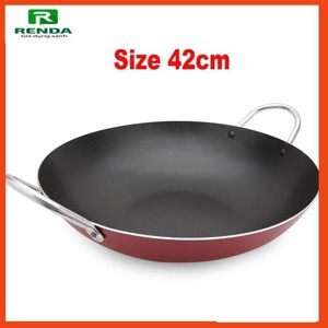 Chảo chống dính 2 quai sâu lòng Kyofa - 42cm