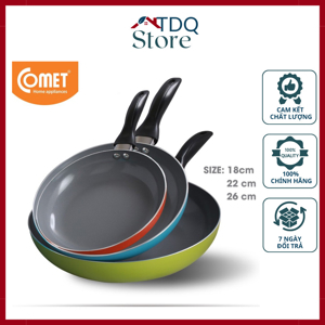 Chảo chống dính an toàn Ceramic Comet CH10, 26cm