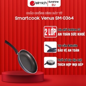 Chảo chống dính cao cấp có đáy từ Smart Cook Venus SM-0364 26cm