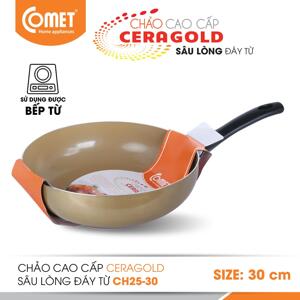 Chảo chống dính cao cấp lòng sâu đáy từ Comet CH25-30