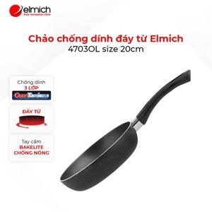 Chảo chống dính đáy từ Elmich 4703OL size 20cm