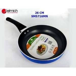 Chảo chống dính đáy từ Elmich Smartcook SM5716MN size 26cm