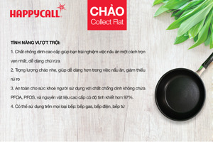 Chảo chống dính đáy từ Happycall Collect Flat - 26cm